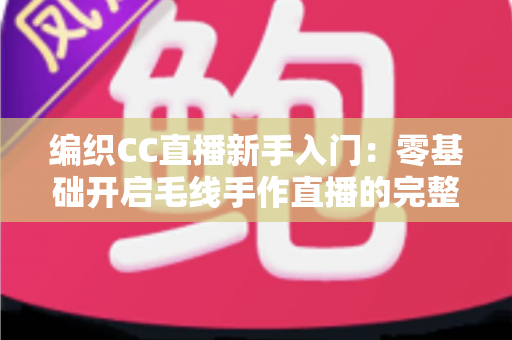 编织CC直播新手入门:零基础开启毛线手作直播的完整攻略 编织CC直播新手入门:零基础开启毛线手作直播的完整攻略