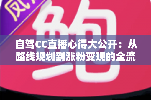 自驾CC直播心得大公开：从路线规划到涨粉变现的全流程实战指南