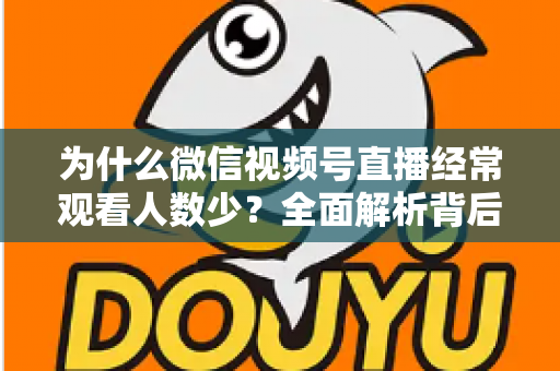 为什么微信视频号直播经常观看人数少?全面解析背后原因与高效破局方法 为什么微信视频号直播经常观看人数少?全面解析背后原因与高效破局方法